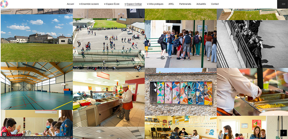 Site web Ecole Collège
