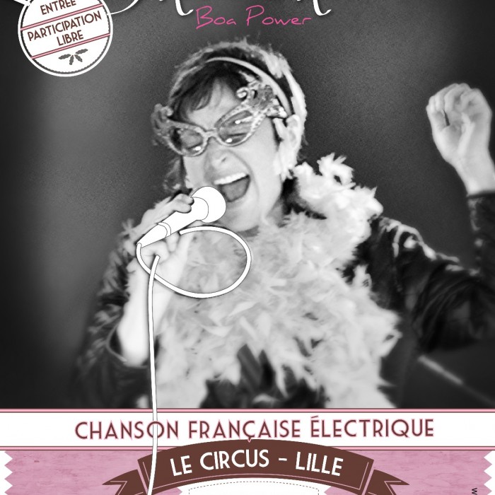 affiche concert miss milie Lille 11 decembre 2015