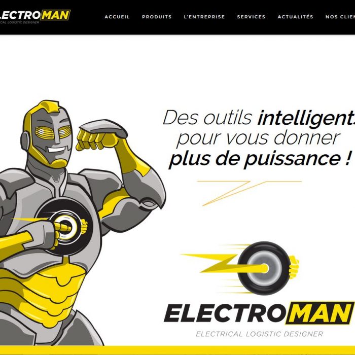 site internet electroman