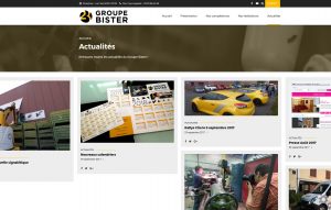 site internet groupe bister