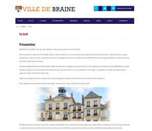 site internet de Braine