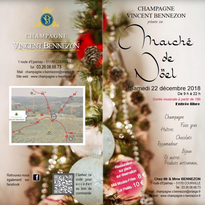 Brochure Champagne Vincent Bennezon 2018