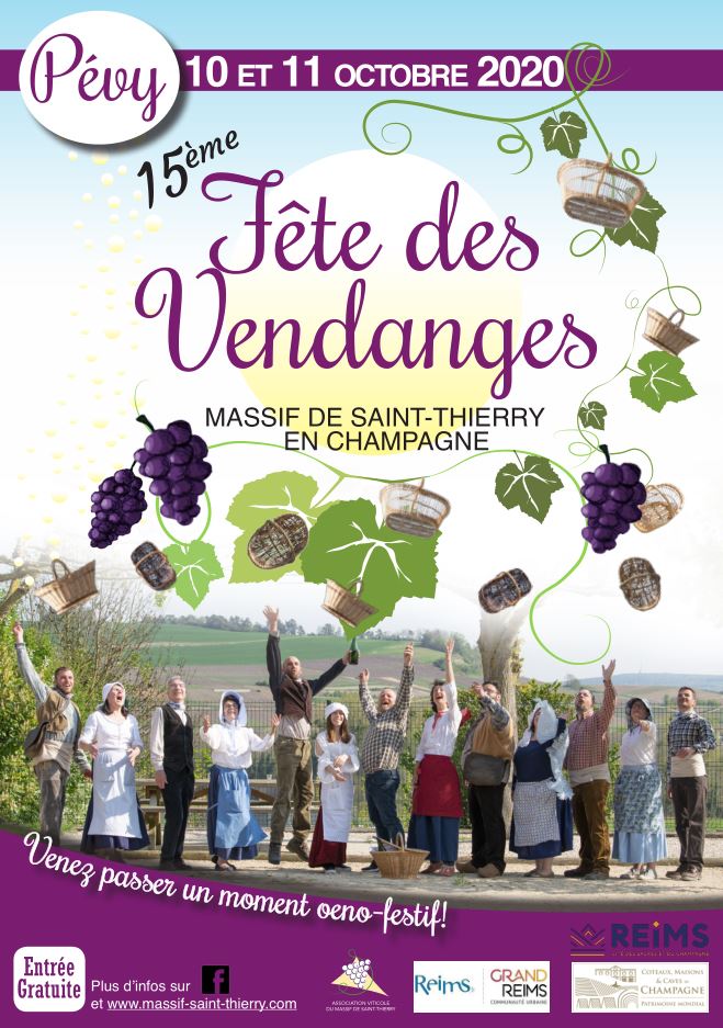 affiche fête des vendanges 2020