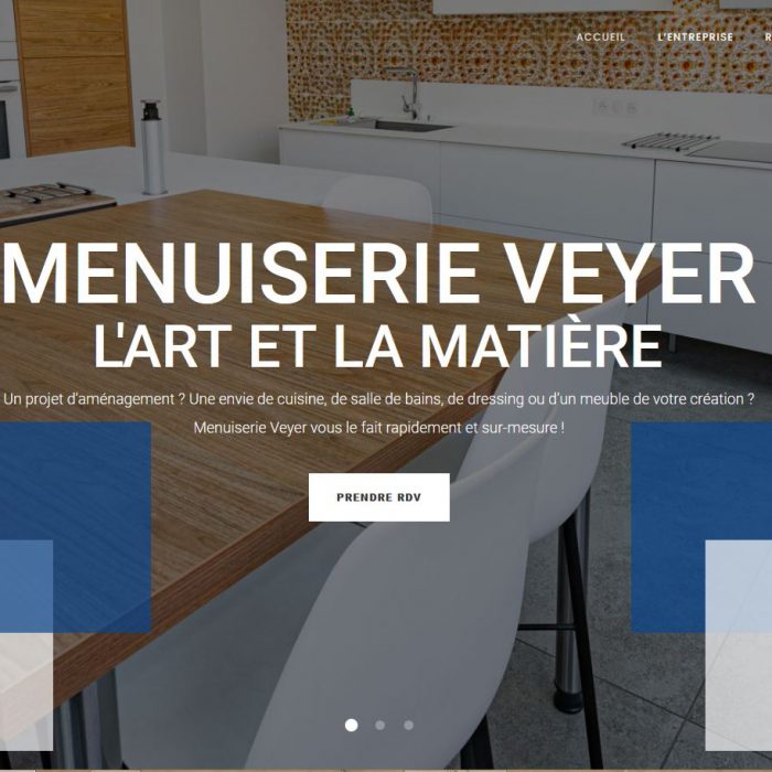 site web menuiserie Veyer