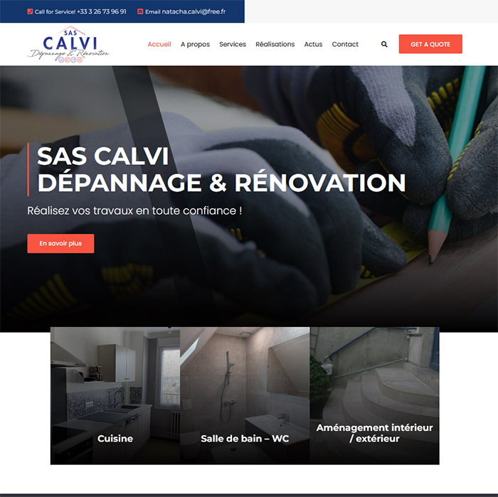 Site Web CALVI