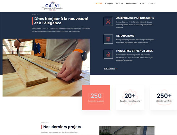 Site Web CALVI