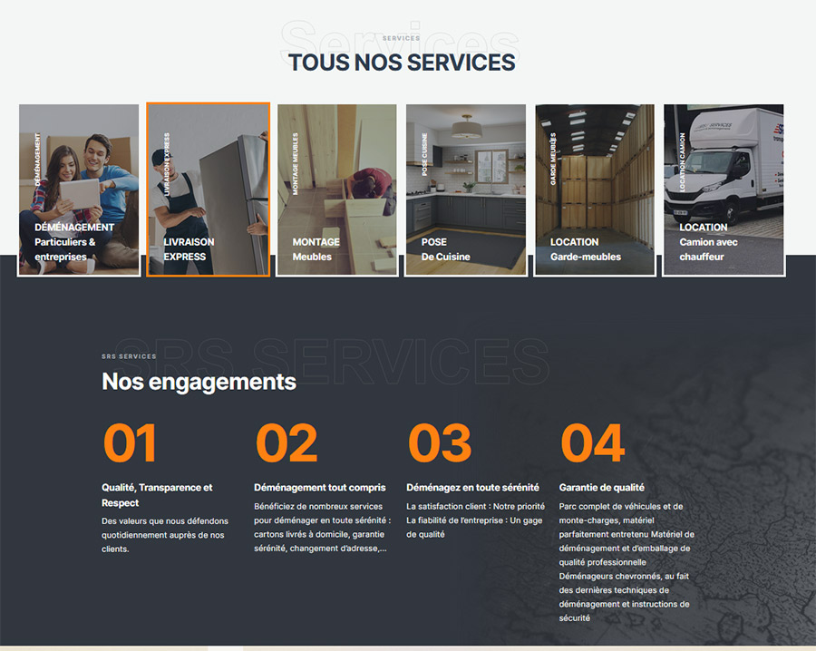 site web SRS Services