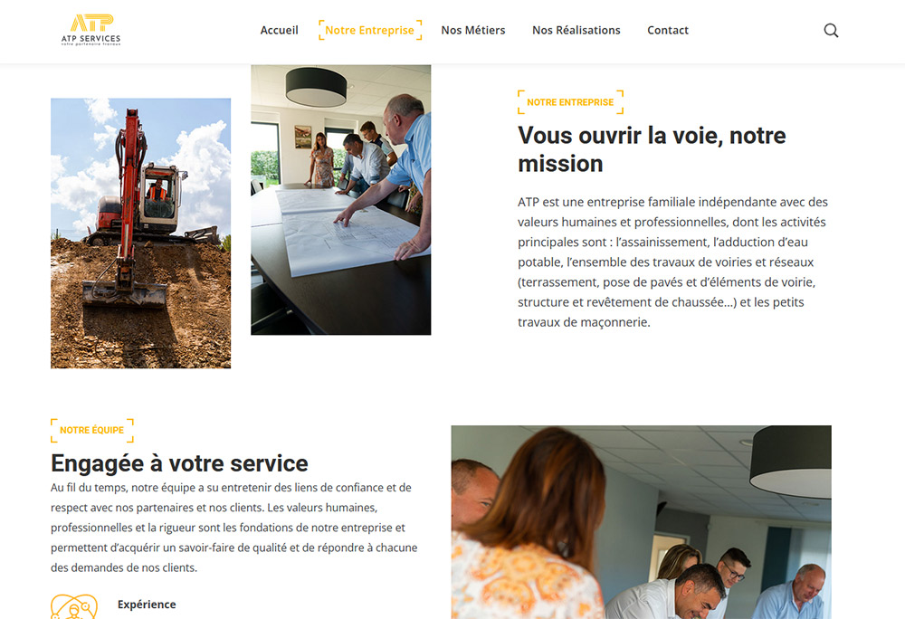 Site web ATP Services