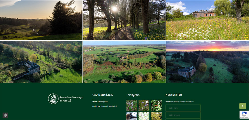 Site web Le Costil